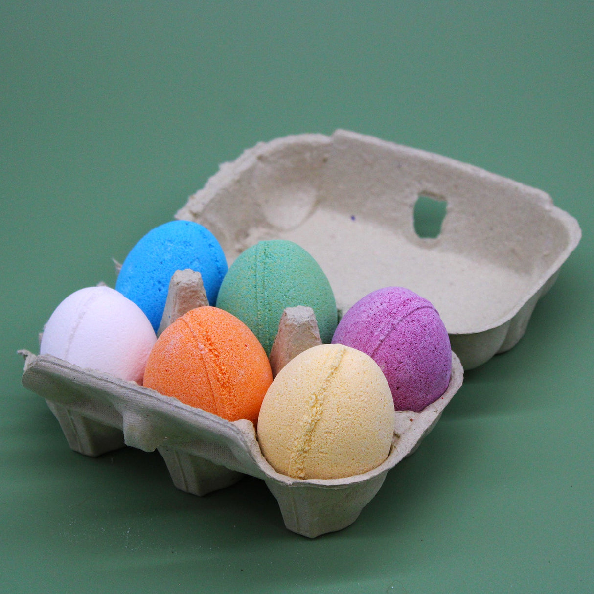 Pack of 6 Bath Bombs Eggs - Mango - SHAMTAM.COM