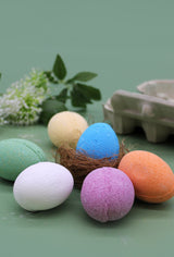 Pack of 6 Bath Bombs Eggs - Tangerine & Grapefruit - SHAMTAM.COM