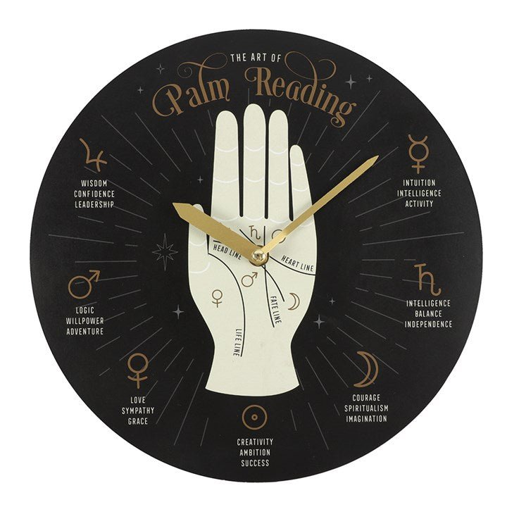 Palm Reading Clock - SHAMTAM.COM