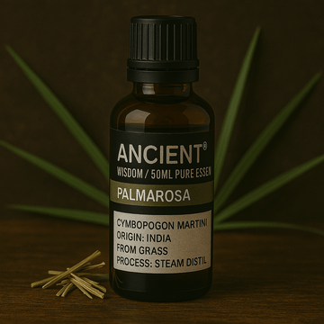 Эфирное масло пальмарозы паровой дистилляции 50 ml