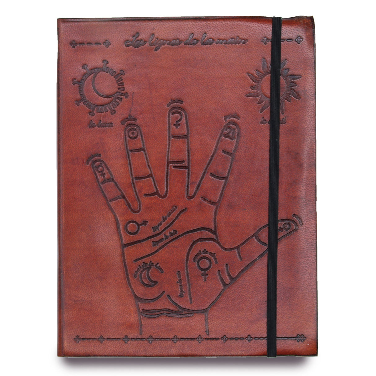 Palmistry Notebook - Medium with strap - SHAMTAM.COM