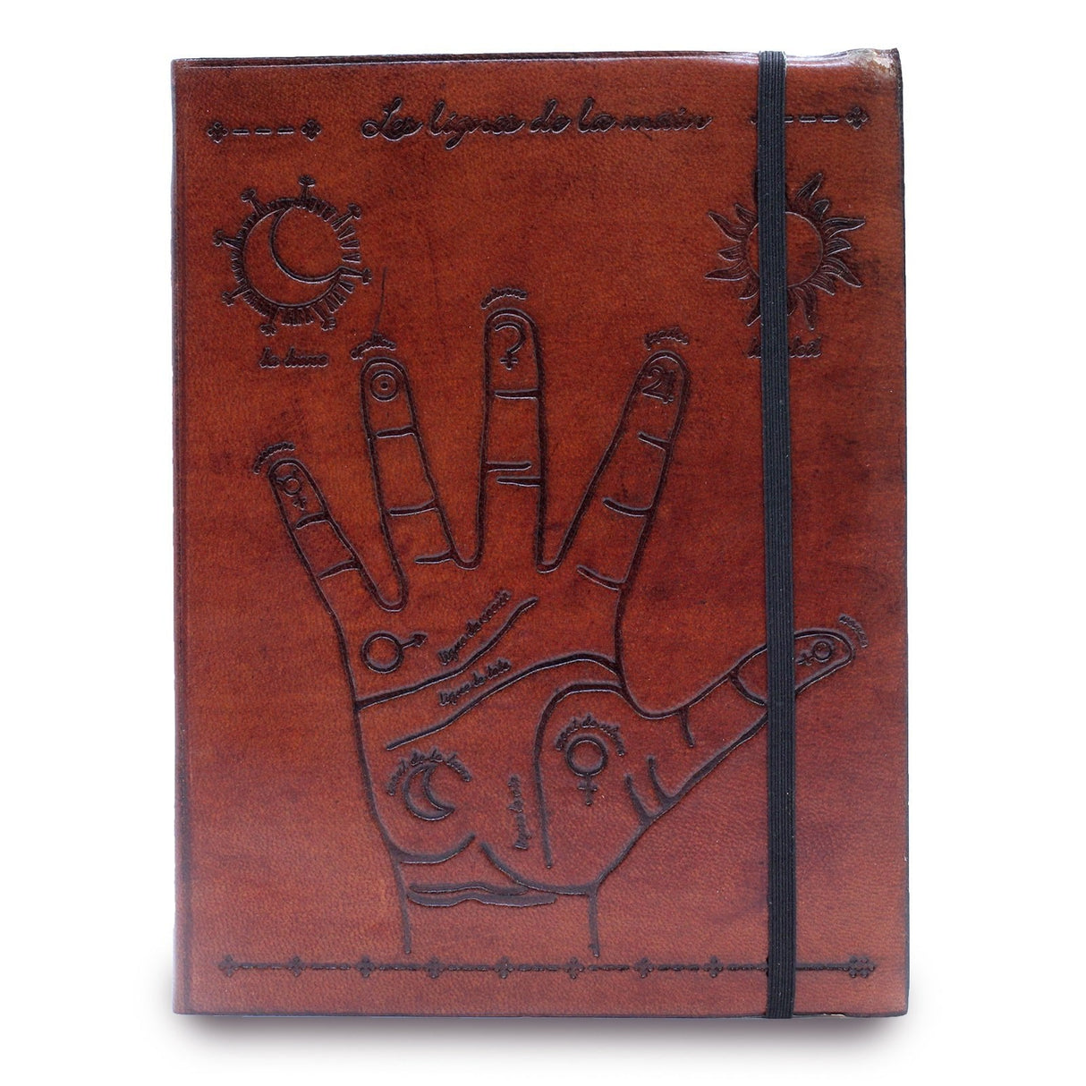 Palmistry Notebook - Medium with strap - SHAMTAM.COM