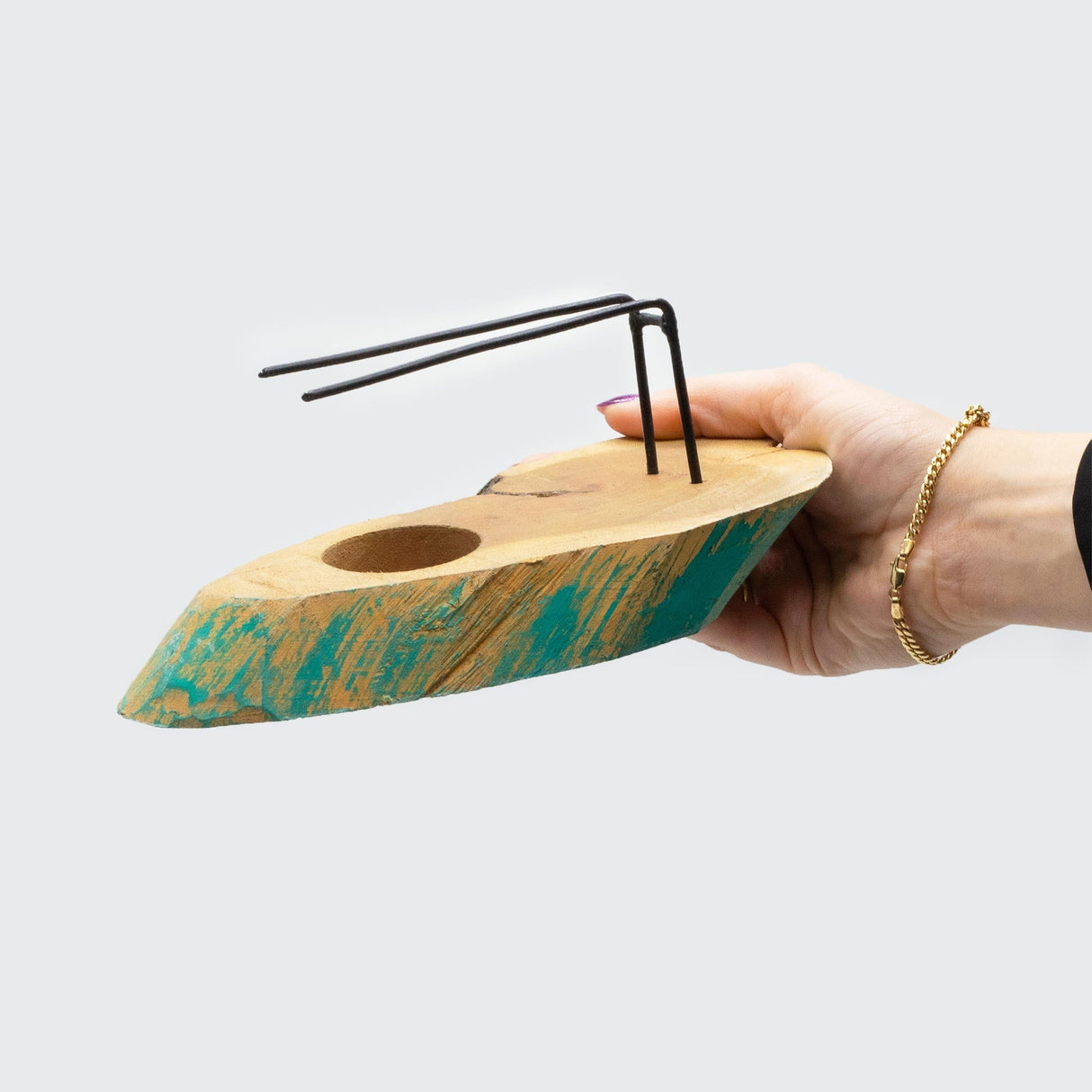 Palo Santo Heater - Greenwash Gamel Wood - SHAMTAM.COM
