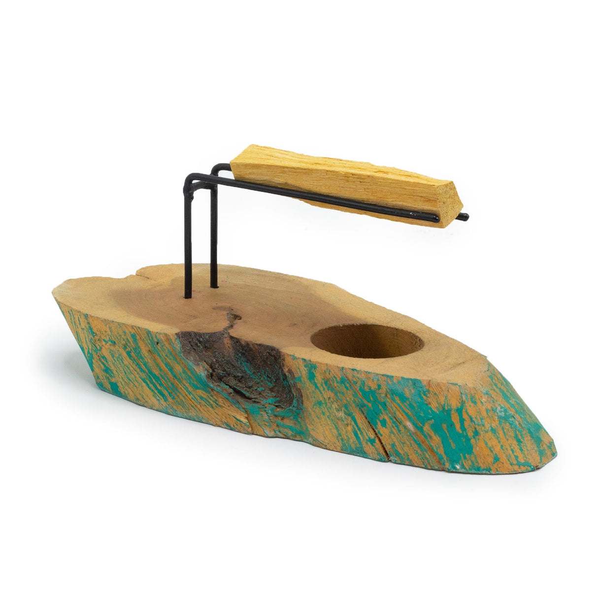 Palo Santo Heater - Greenwash Gamel Wood - SHAMTAM.COM