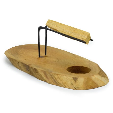 Palo Santo Heater - Natural Gamel Wood - SHAMTAM.COM