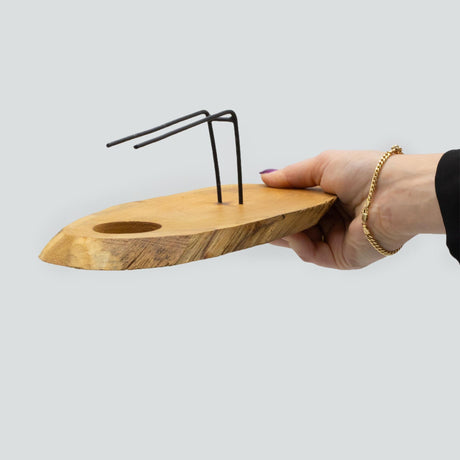 Palo Santo Heater - Natural Gamel Wood - SHAMTAM.COM