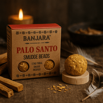 Perlas de Incienso para Sahumar Palo Santo, Banjara