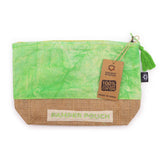 Zip Pouch - Mother Earth Green - Stonewash - SHAMTAM.COM