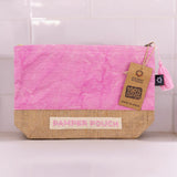 Zip Pouch - Pink & Purple - Stonewash - SHAMTAM.COM