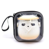 Panda Teapot Set & Three Cups - Orange - SHAMTAM.COM