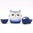 Panda Teapot Set & Three Cups - Sky Blue - SHAMTAM.COM