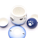 Panda Teapot Set & Three Cups - Sky Blue - SHAMTAM.COM
