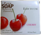 Paper Soaps - Cherry - SHAMTAM.COM