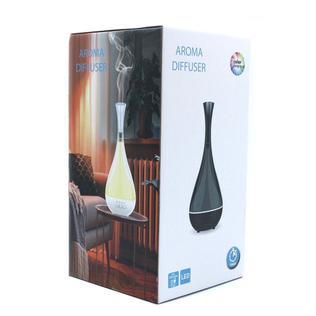 Aroma Diffuser Paris - USB - Colour Change - Timer - SHAMTAM.COM