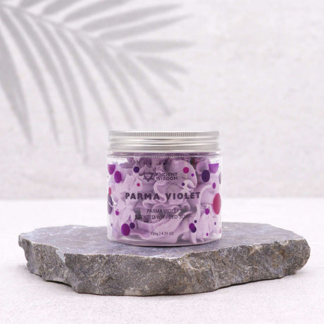 Whipped Soap Parma Violet 120g - SHAMTAM.COM