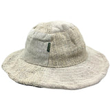 Boho Hat - Patched and Wired Hemp & Cotton Natural - SHAMTAM.COM