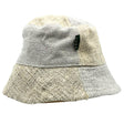 Boho Hat - Patched Hemp & Cotton Natural - SHAMTAM.COM