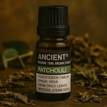 Patchouli Essential Oil Organic Steam Distilled 10ml