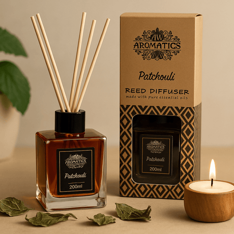 Patchouli Reed Diffuser Essential Oil - SHAMTAM.COM
