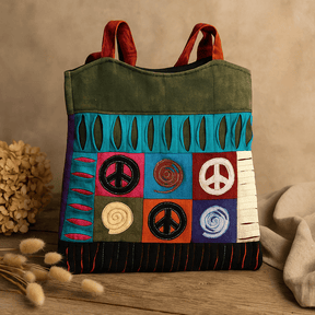 Peace Skirt Bags, Assorted Designs - SHAMTAM.COM