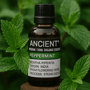 Peppermint Essential Oil Organic 50ml - SHAMTAM.COM