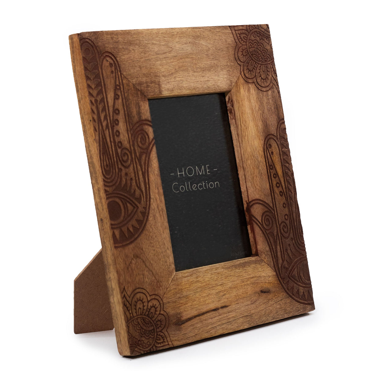 Med Mango Wood Picture Framel (for 10x15cm) 26x20x2cm - Hansa - Black - SHAMTAM.COM