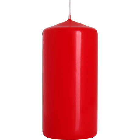 Pillar Candle 50x100mm - Red - SHAMTAM.COM