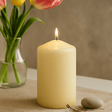 Pillar Candle 60x100mm Ivory 30 Hour Burn Time - SHAMTAM.COM