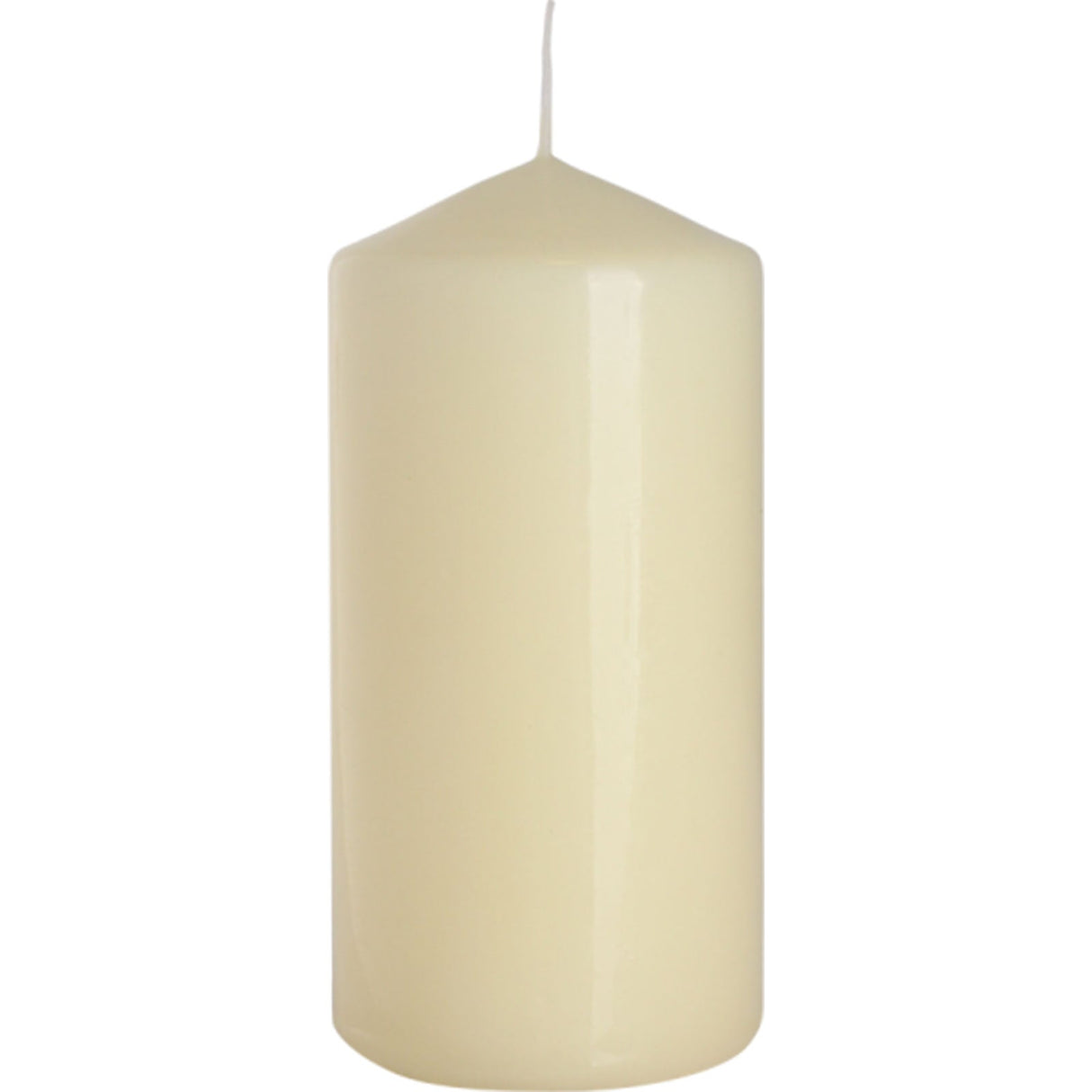 Pillar Candle 60x120mm - Ivory - SHAMTAM.COM