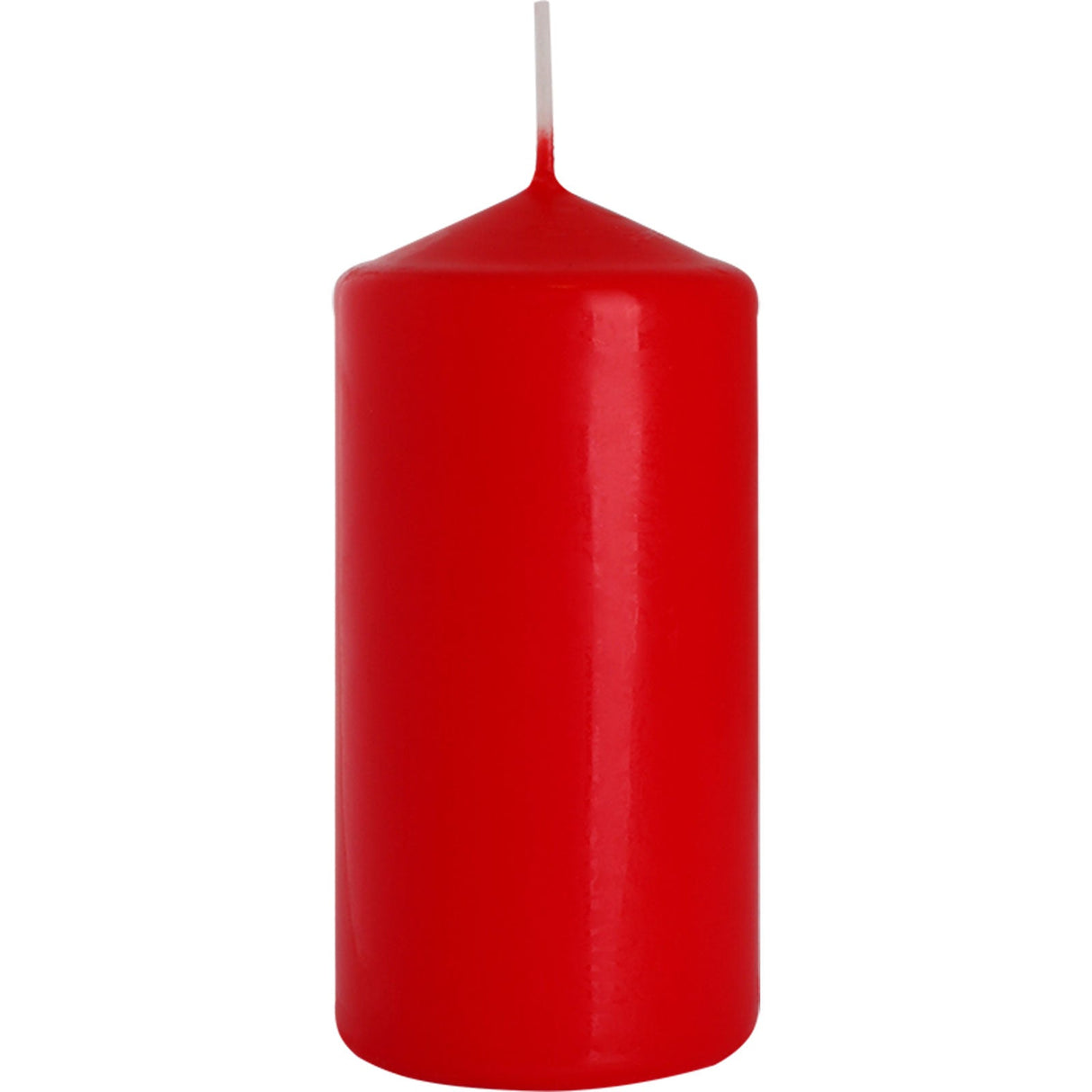 Pillar Candle 60x120mm - Red - SHAMTAM.COM