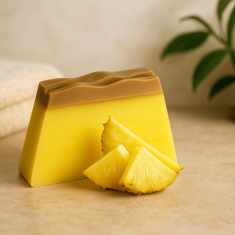 Pineapple Bar Soap Slice 115g - SHAMTAM.COM