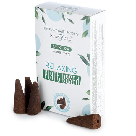 Relaxing Backflow Incense Cones Plant Based - SHAMTAM.COM