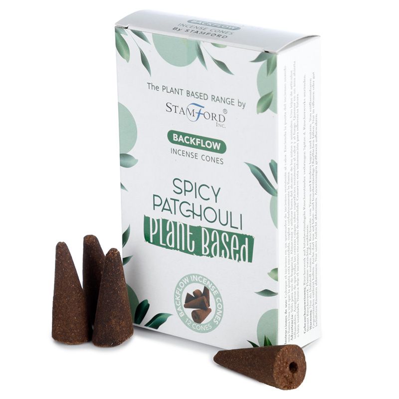 Spicy Patchouli Incense Cones Plant Based - SHAMTAM.COM