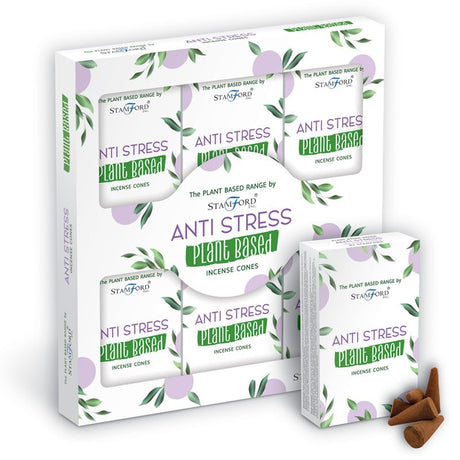 Anti Stress Incense Cones - Plant Based - SHAMTAM.COM