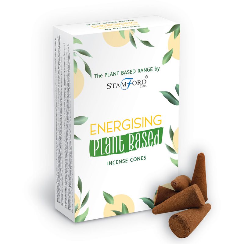 Energising Incense Cones Plant Based - SHAMTAM.COM