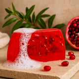 Pomegranate Handmade Soap Loaf 100g - SHAMTAM.COM