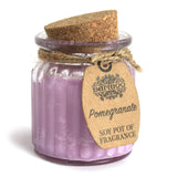 Pomegranate Soy Pot of Fragrance Candles - SHAMTAM.COM