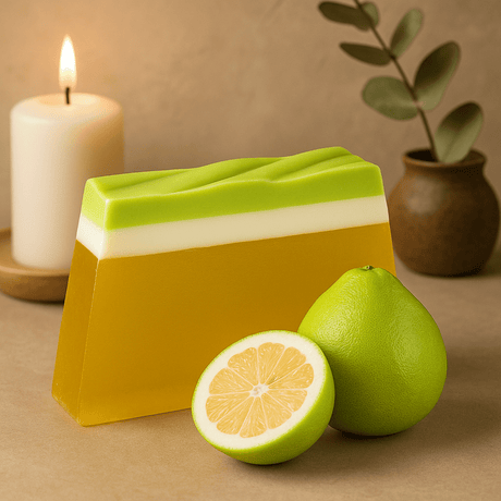 Pomelo Handmade Soap Slice 115g - SHAMTAM.COM