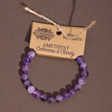 Amethyst Power Bracelet - SHAMTAM.COM