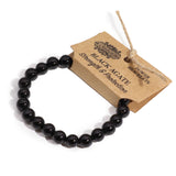 Black Agate Power Bracelet - SHAMTAM.COM