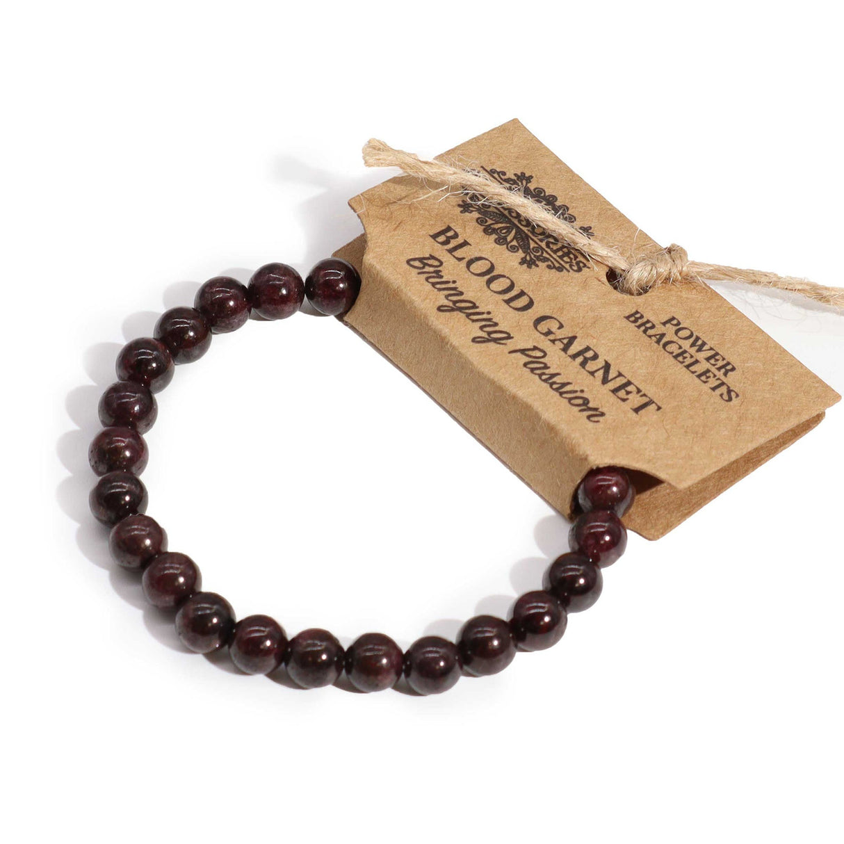 Blood Garnet Power Bracelet - SHAMTAM.COM