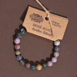 Moss Agate Power Bracelet - SHAMTAM.COM