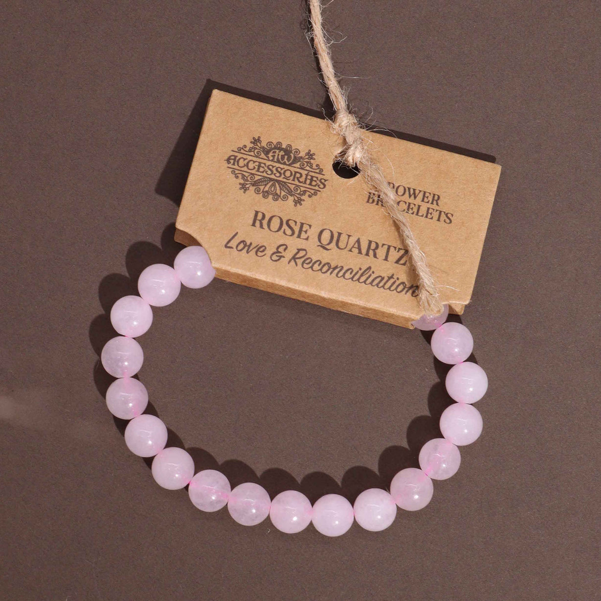 Rose Quartz Power Bracelet - SHAMTAM.COM