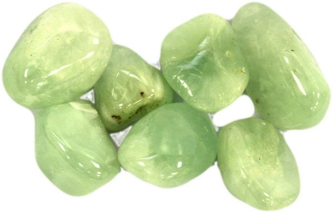 Prehnite Tumbled Stones - Crystals Gemstones - SHAMTAM.COM