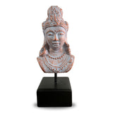 Princess Sculpture on Stand - Java Blue Copper - SHAMTAM.COM