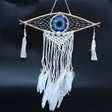 Macrame Dreamcatcher - Evil Eye - SHAMTAM.COM