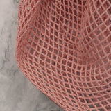 Pure Cotton Mesh Bag - Rose - SHAMTAM.COM