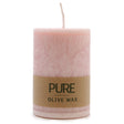 Pure Olive Wax Candle 90x60 - Antique Rose - SHAMTAM.COM