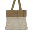 Pure Soft Jute and Cotton Tote Bag - Natural - SHAMTAM.COM