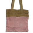 Pure Soft Jute and Cotton Tote Bag - Rose - SHAMTAM.COM